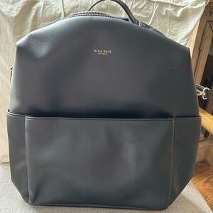 Mina Baie Stevie Backpack/Vegan Leather/ with Shoulder Strap